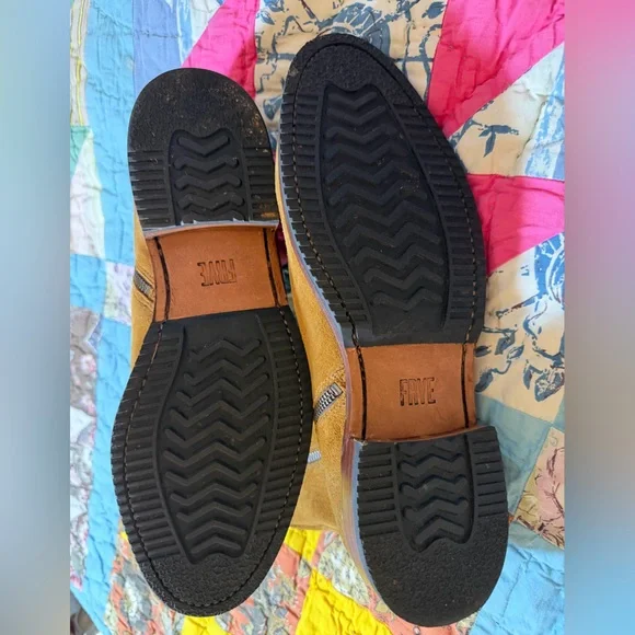 Frye Sawyer Inside Zip Mens Leather Boots:Size 9 - Picture 10 of 16